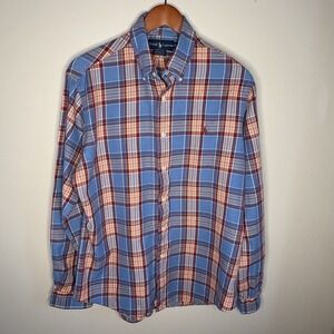 Ralph Lauren Mens Custom 100%‎ Combed Soft Cotton With Logo. Size Large.